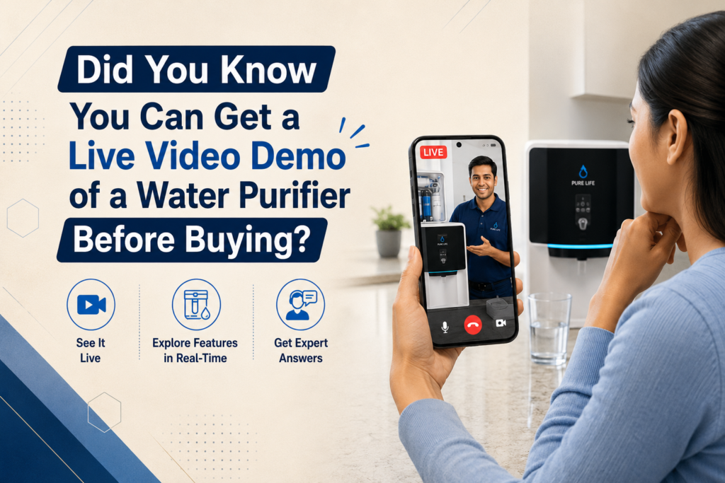 Did You Know You Can Get a Live Video Demo of a Water Purifier Before Buying?