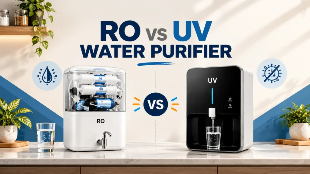 RO vs UV Water Purifier: Choosing the Right Option for Your Home in 2026