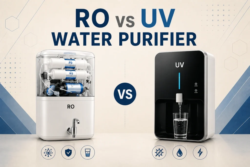 RO vs UV Water Purifier: Choosing the Right Option for Your Home in 2026