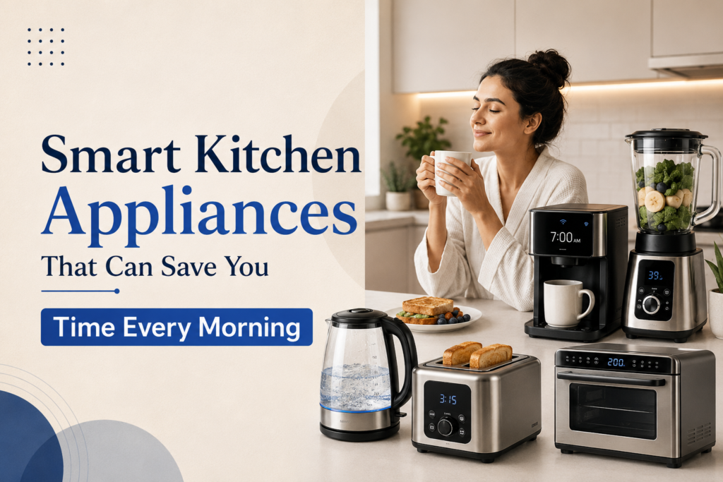 Smart Kitchen Appliances That Can Save You Time Every Morning