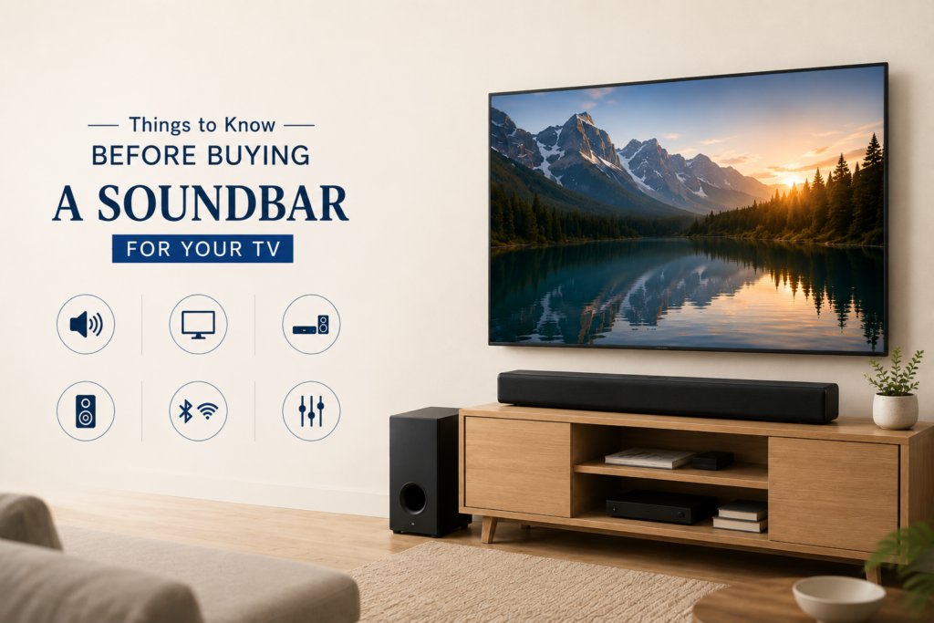 Things to Know Before Buying a Soundbar for Your TV