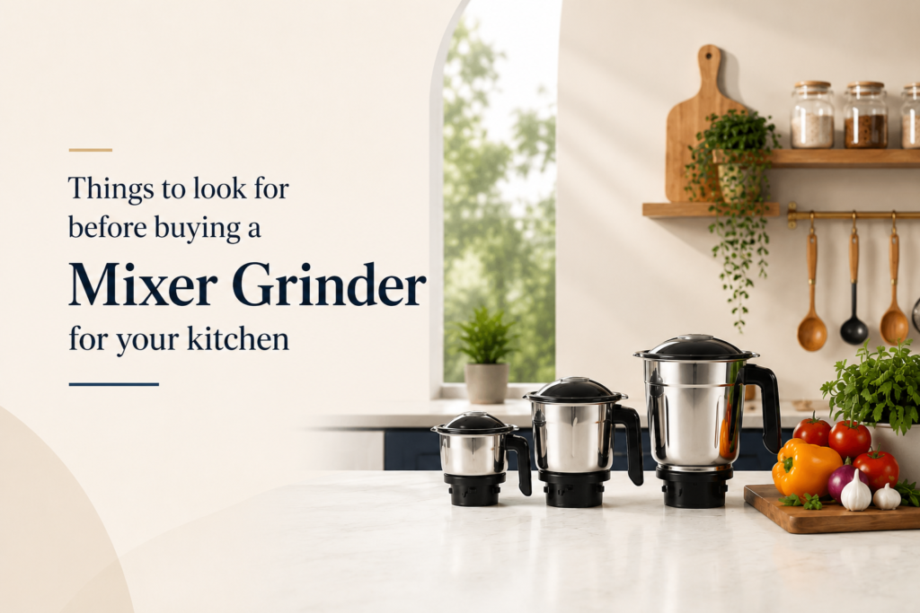 The Complete Buying Guide: Atomberg Mixer Grinder for Your Kitchen