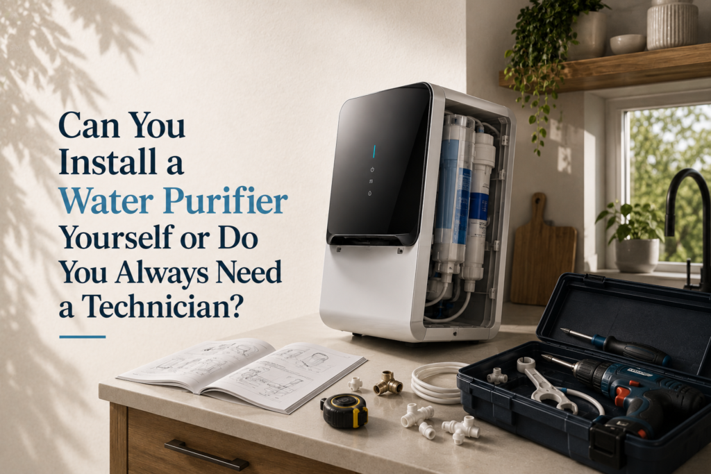 Can You Install a Water Purifier Yourself or Do You Always Need a Technician? 