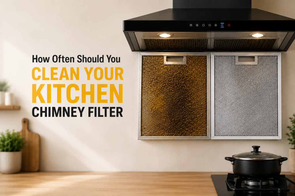 How Often Should You Clean Your Kitchen Chimney Filter (And What Happens If You Skip It) 