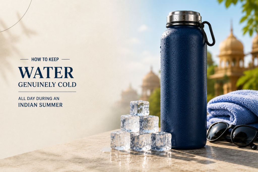 How to Keep Water Genuinely Cold All Day During an Indian Summer 