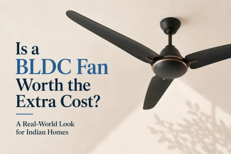 BLDC ceiling fan for energy-efficient home cooling