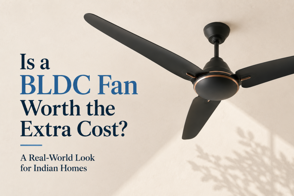 Is a BLDC Fan Worth the Extra Cost? A Real-World Look for Indian Homes 
