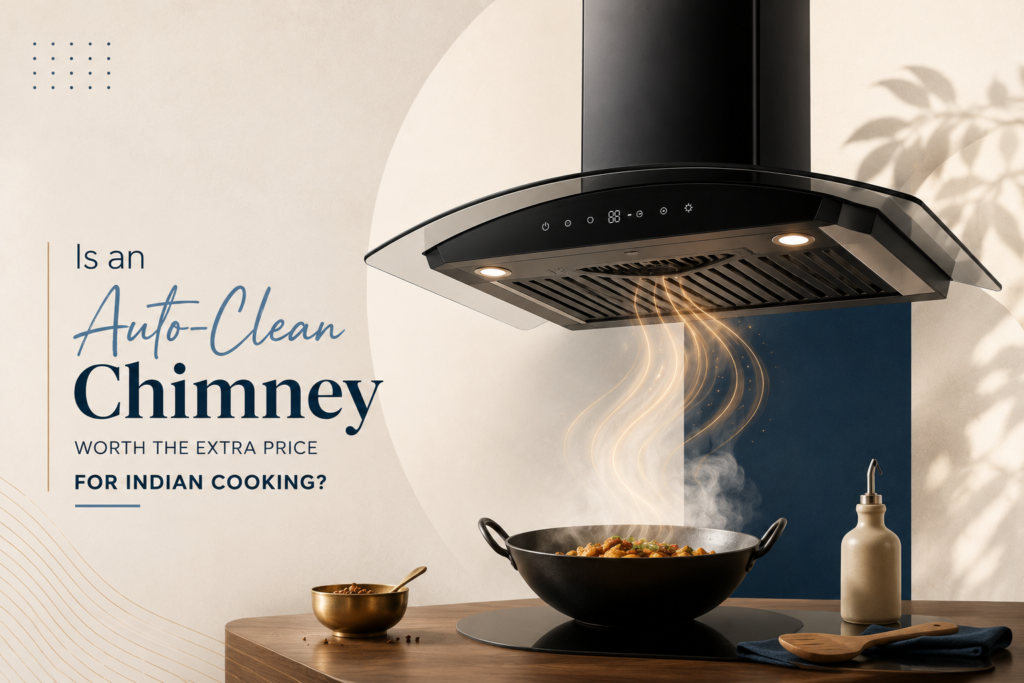 Is an Auto-Clean Chimney Worth the Extra Price for Indian Cooking? 