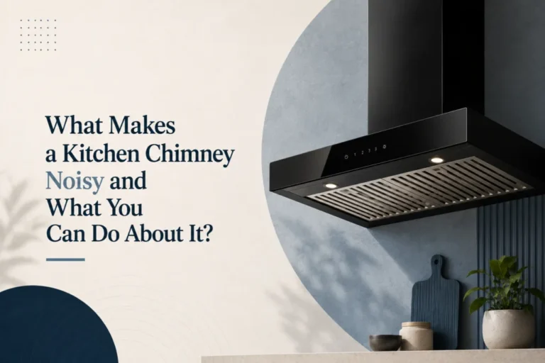 Kitchen chimney troubleshooting guide for reducing noise issues