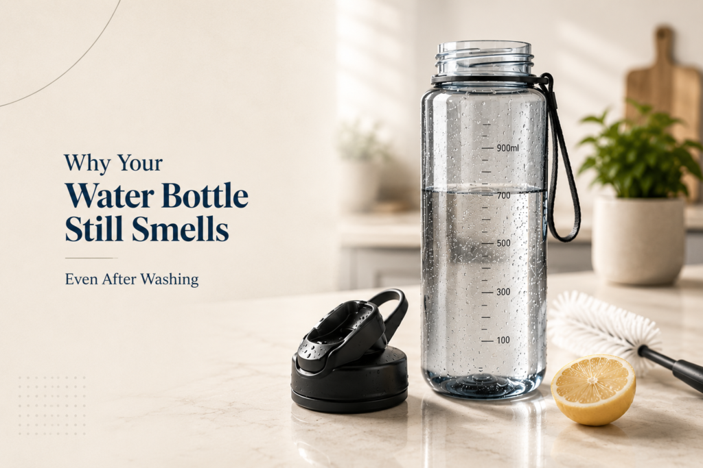 Why Your Water Bottle Still Smells Even After Washing and How to Fix It 