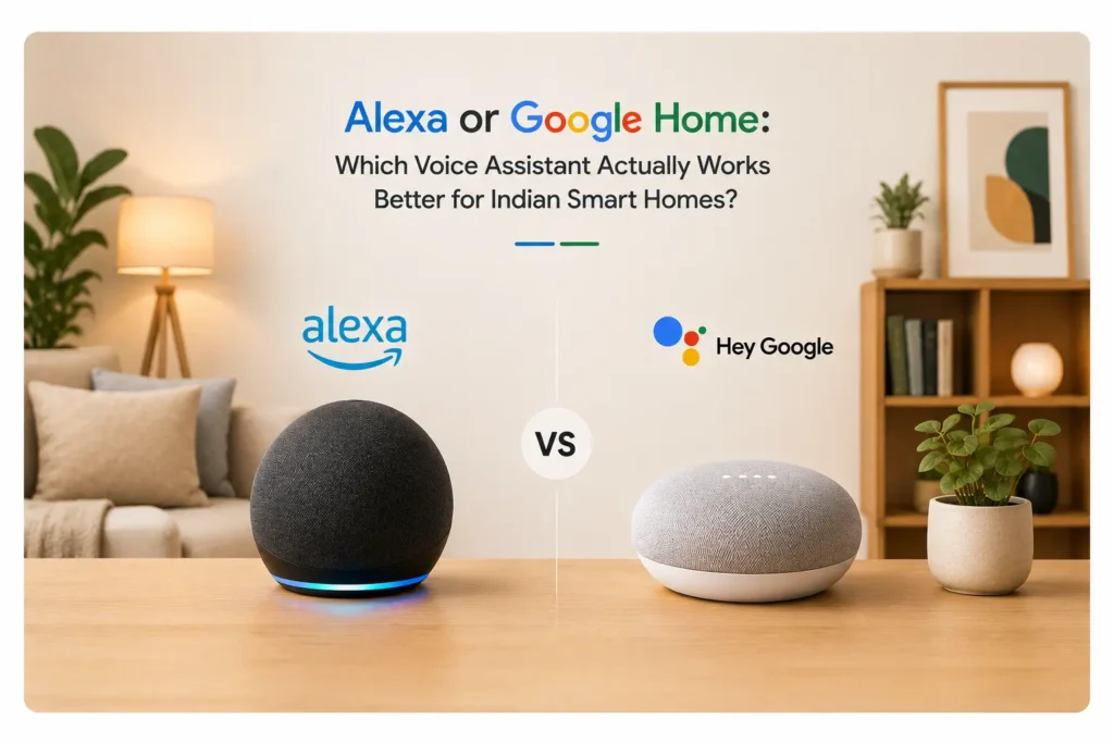 Alexa or Google Home: Which Voice Assistant Actually Works Better for Indian Smart Homes?