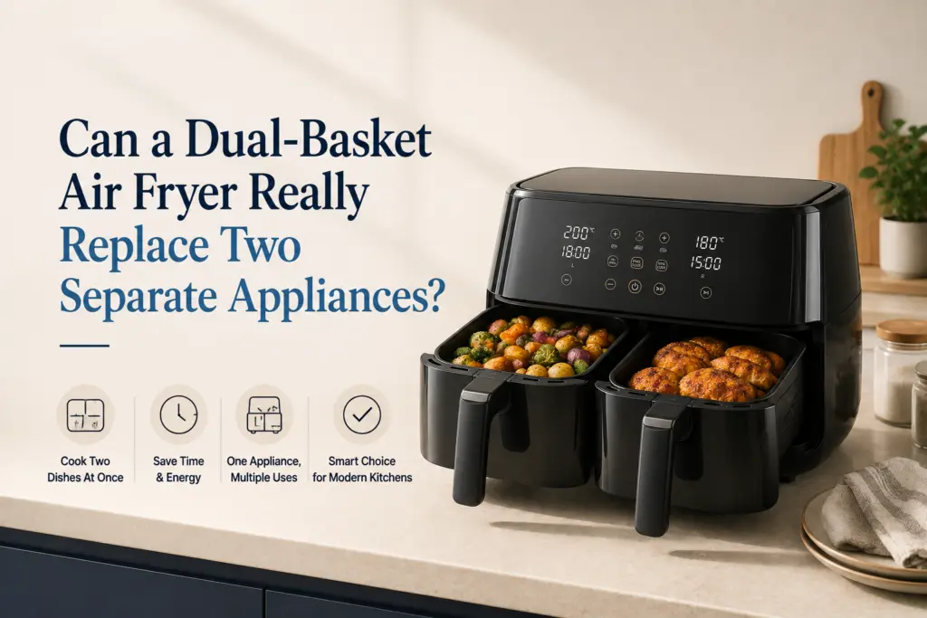 Can a Dual-Basket Air Fryer Really Replace Two Separate Appliances? 