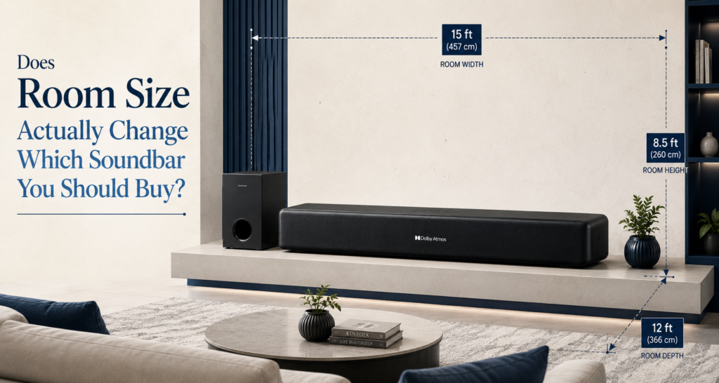 Does Room Size Actually Change Which Soundbar You Should Buy? 
