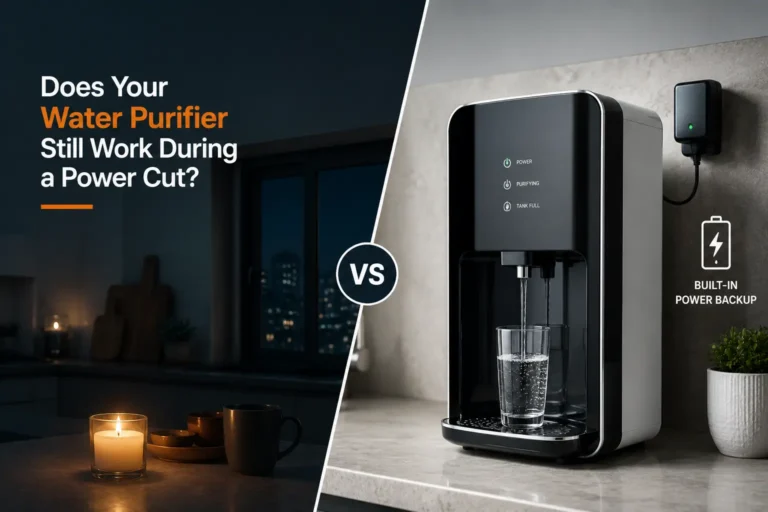 water purifier without electricity during power cut