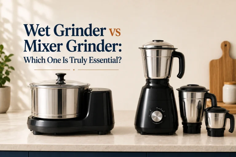 Wet grinder vs mixer grinder for everyday kitchen use