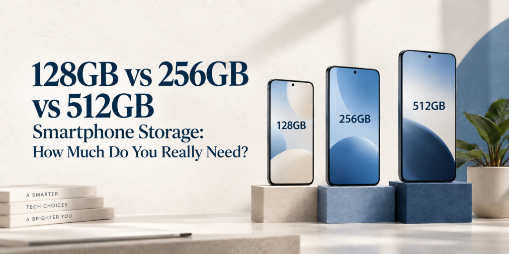 128GB vs 256GB vs 512GB Smartphone Storage: How Much Do You Really Need? 