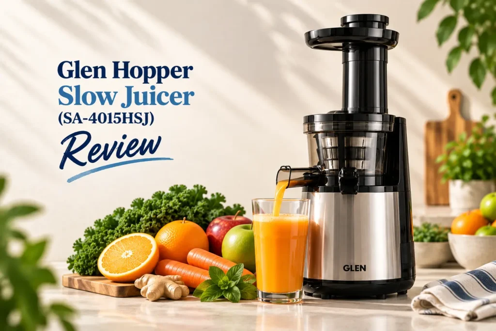 Glen Hopper Slow Juicer (SA-4015HSJ) Review 