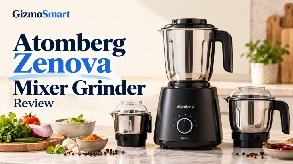 Atomberg Zenova Mixer Grinder Review: Is It Worth Buying?