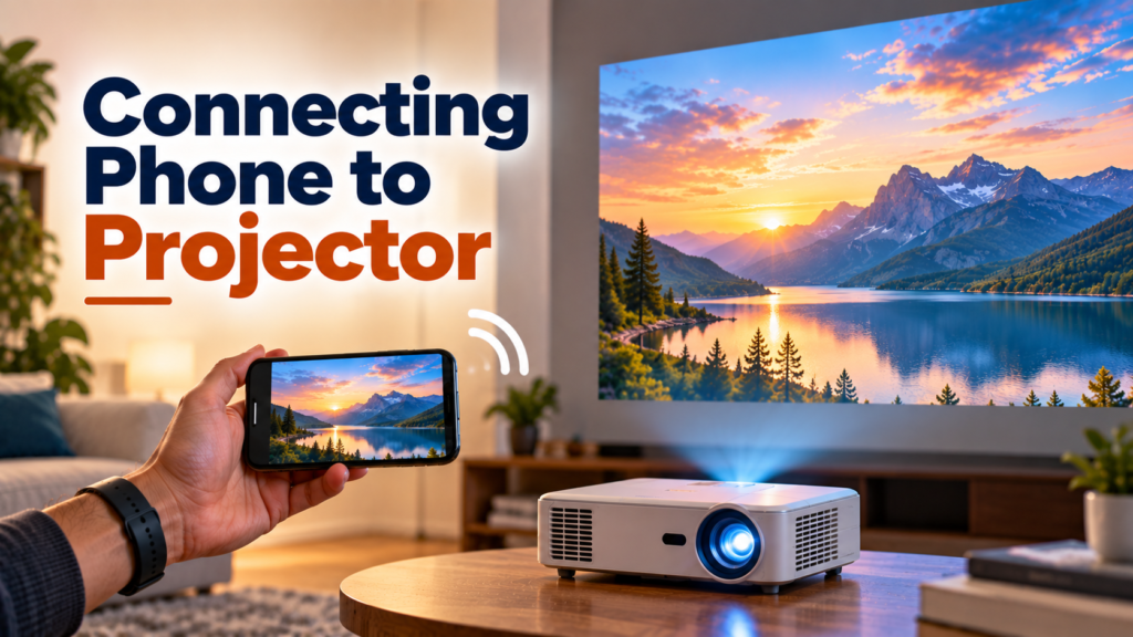 How to Connect Your Phone to a Projector