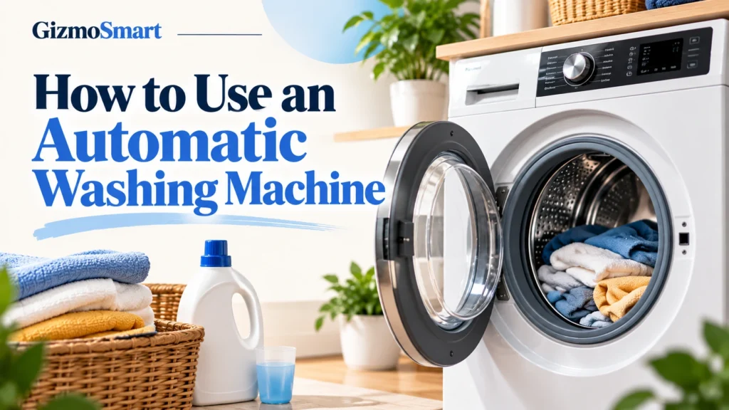 How to Use an Automatic Washing Machine: Step-by-Step Guide