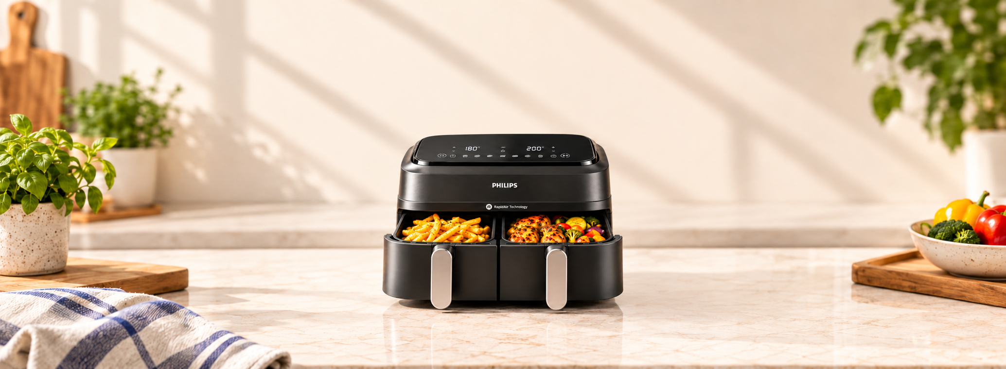 Philips Dual Basket Airfryer