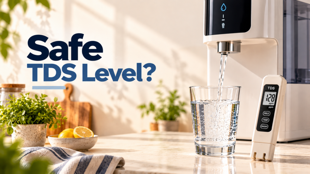 What TDS Level Actually Makes Tap Water Safe to Drink?